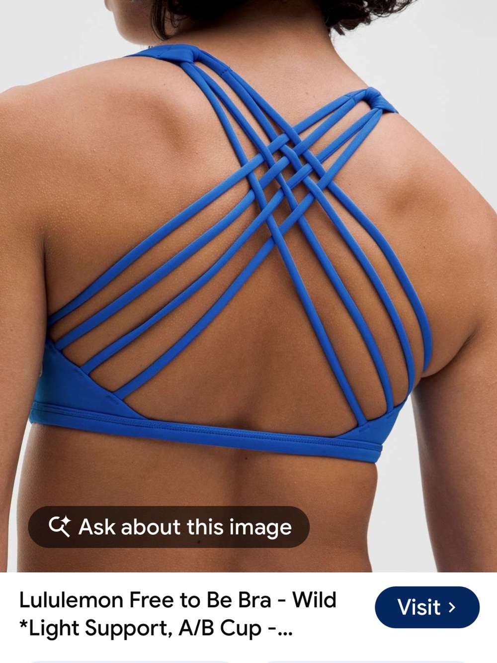 Lululemon “Free to be” Sports Bra - 8 - Picture 2 of 11